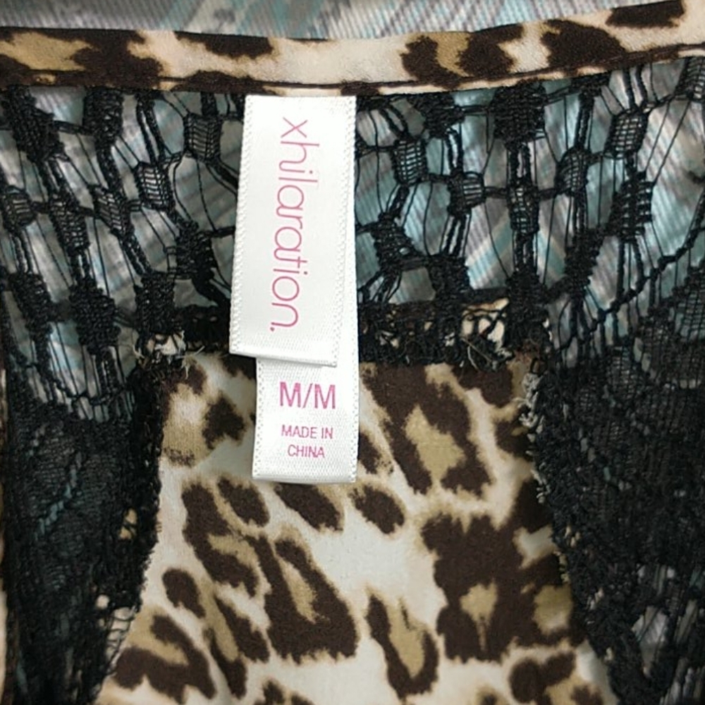 Cheetah Print Razor Back Dress - Picture 7 of 7